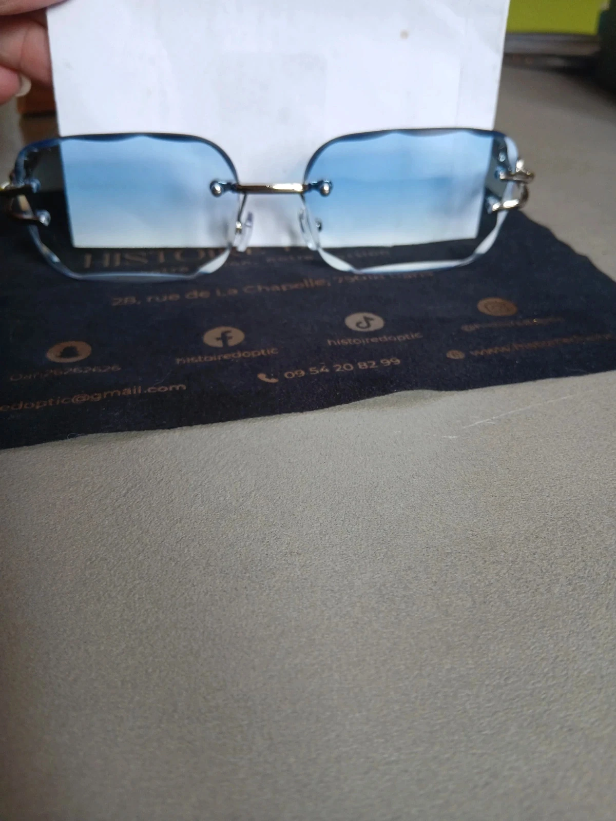Histoire d’Optic Paris Sunglasses – Diamond Cut & Gradient Lenses – photo 5